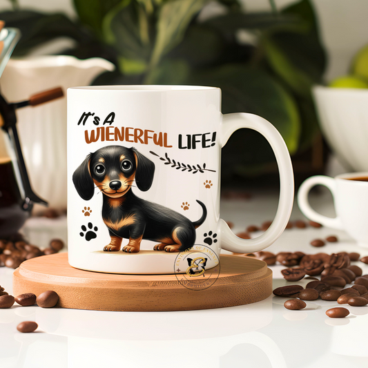 Cute Dog Quote Coffee Mugs ~ Adorable Gift for Dachshund Lovers