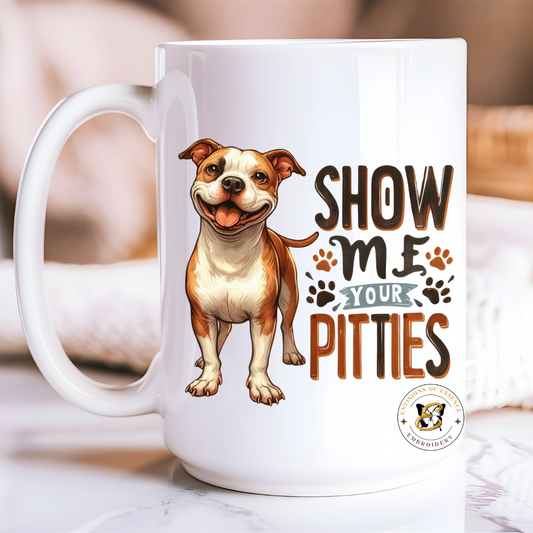 Cute Dog Quote Coffee Mugs ~ Adorable Gift for Pit Bull Lovers