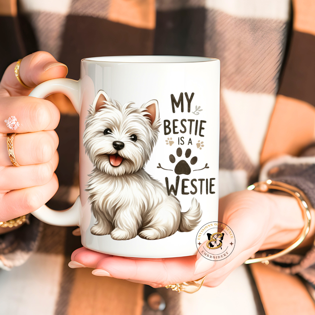 Cute Dog Quote Coffee Mugs ~ Adorable Gift for Westie Dog Lovers