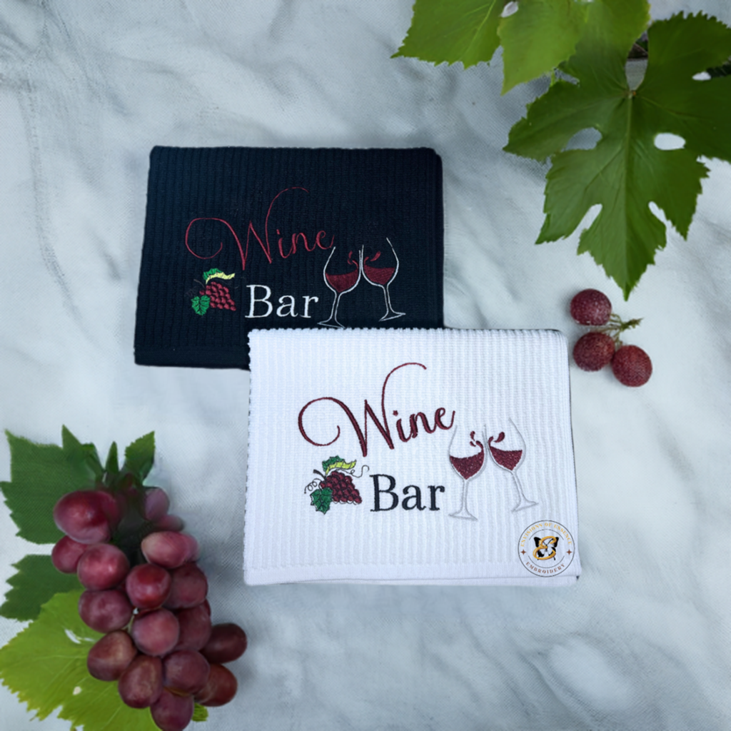 Wine Bar Design Towel Mats