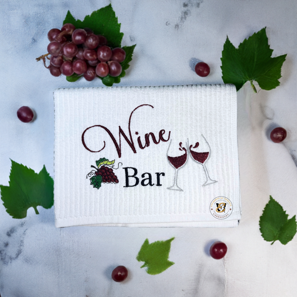 Wine Bar Design Towel Mats