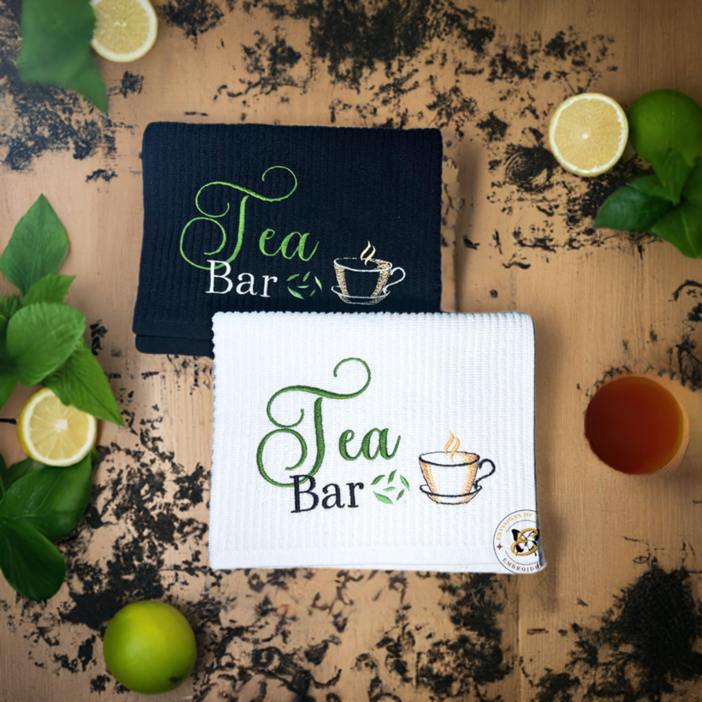 Tea Bar Design Towel Mats