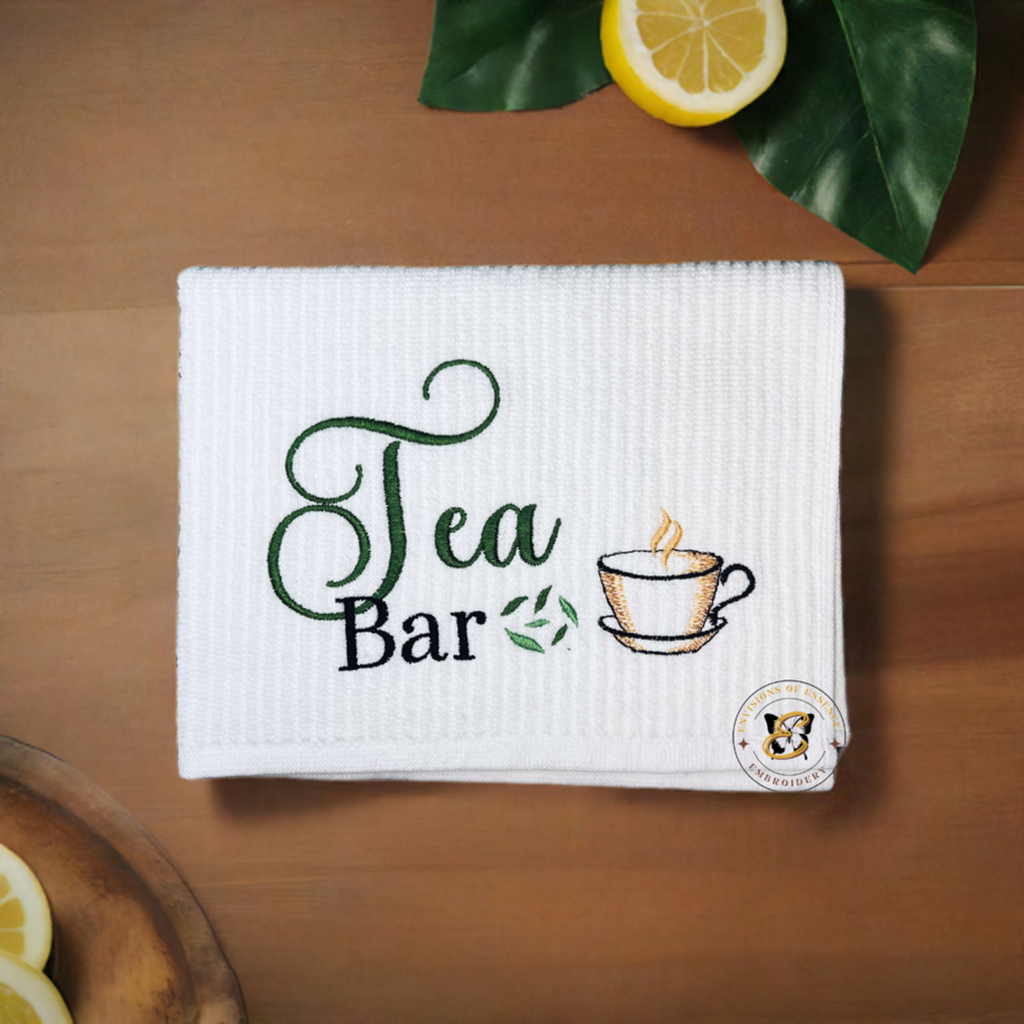 Tea Bar Design Towel Mats