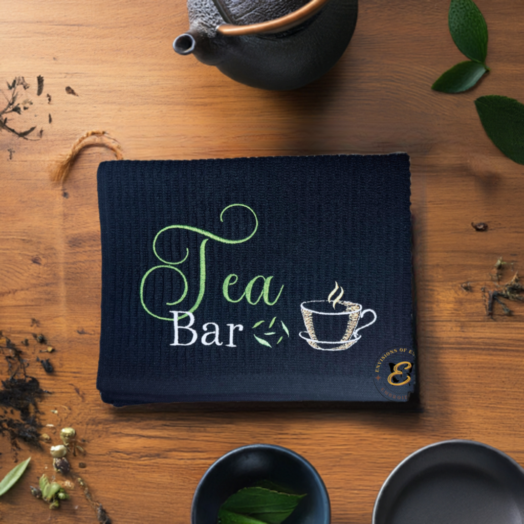 Tea Bar Design Towel Mats